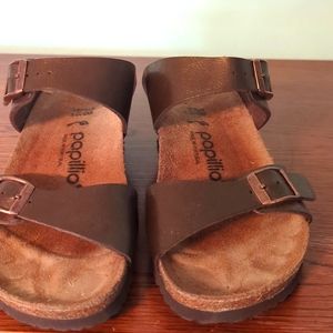 Birkenstock heel sandals